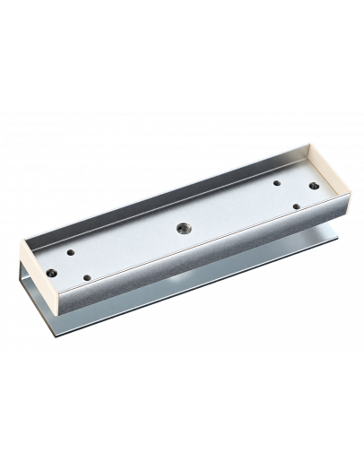 Suporte em U para portas de vidro sem moldura