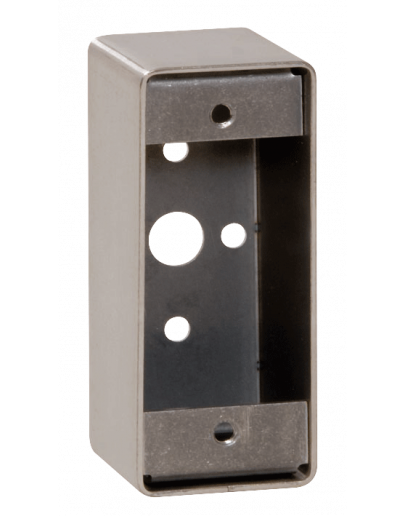 Caja metálica para pulsador en acero inoxidable | PBH-100 