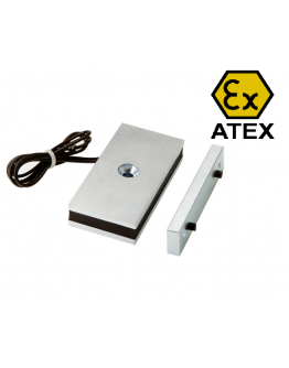 Electroíman de 35Kg anti-explosão (ATEX), para portas pequenas, janelas e cacifos