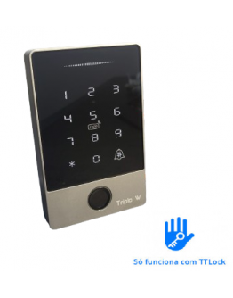 Touch keypad, fingerprint and card reader, management by TTLock