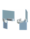 "U" Shaped Fixing Bracket for Glass Doors | For EM-180-S / EM-180W-S
