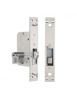 Electromechanical lock for sliding doors