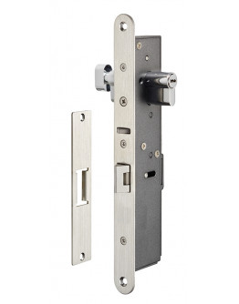 Electromechanical lock for back-and-coming doors