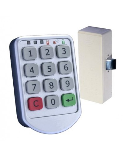 Electronic locker lock - private or public use