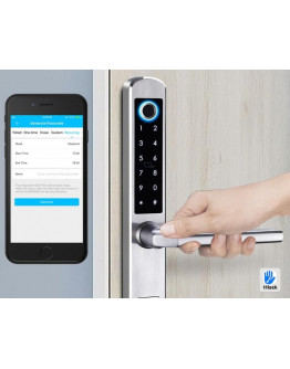 Fechadura electrónica para portas de aluminio /PVC com APP TTLock