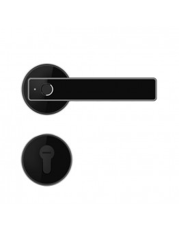 Biometric lock with TTLock App and bluetooth control, black