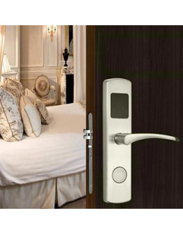 Hotel electronic lock, stainless steel color