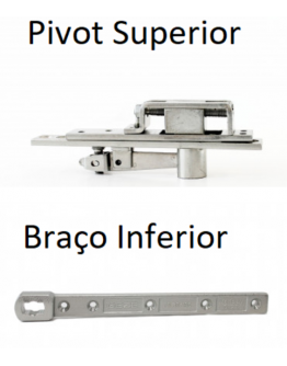 Floor Spring Accessory Set for Swing Doors