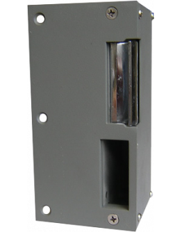 Electric strike with surface mount for right doors