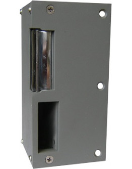Electric strike with surface mount for left doors