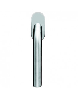 Pair of stainless steel handles for windows