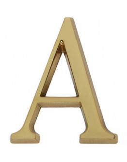 Polished Brass Letters 