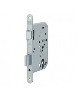 Right-handed, zinc-plated, fire-rated lock
