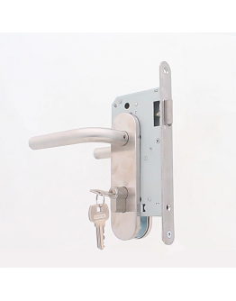 Mechanical lock kit with handles (single latch)