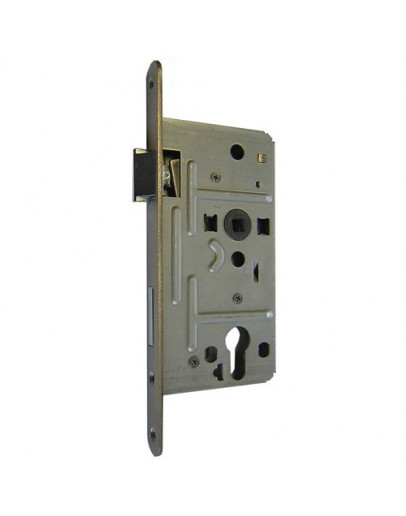 Flush-mounted lock for interior and exterior doors - right