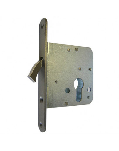 Sliding door lock, lacquered, 55