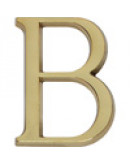 Polished Brass Letters 