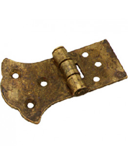 Rusty hinge iron without screws