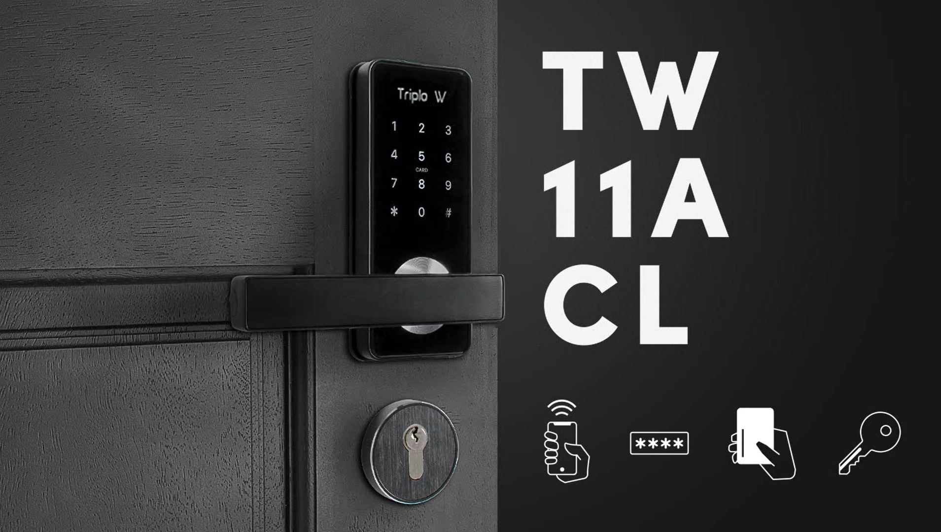 TW11A CL- Apresentação da fechadura electrónica